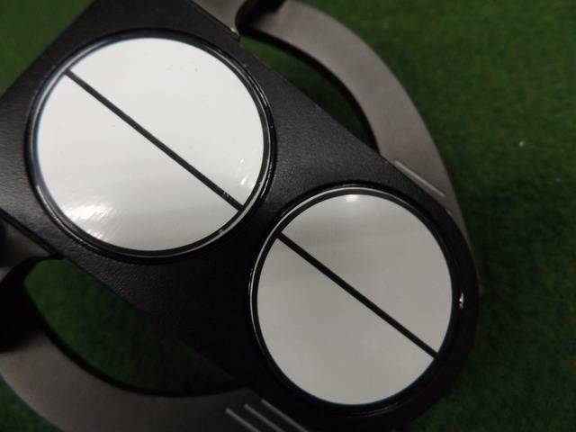 ODYSSEY オデッセイ 中古パター O WORKS BLACK 2-BALL FANGの