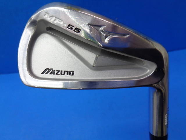 Amazon.co.jp: MIZUNO(ミズノ) MP-55 アイアン 6本組 5KJKS66706 軽量スチール フレックス:S  ハンド:right 番手:5~9I、PW ライ角:60.5度(No.5) : スポーツ＆アウトドア