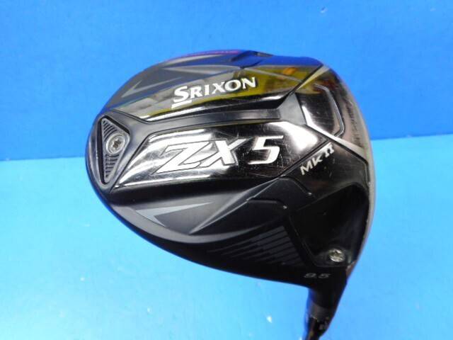 中古ゴルフ SRIXON ZX5 Mk II  9.5°の写真