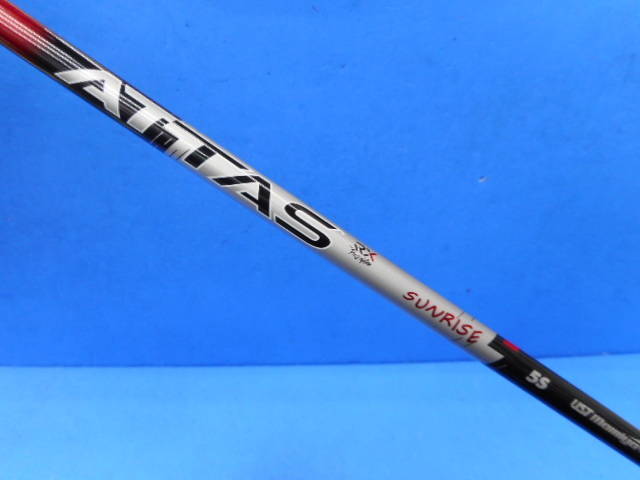 中古ゴルフ (Ｓ) ATTAS RX SUNRISE RED 5 (テーラーメイド用スリーブ)の写真