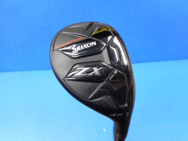 中古ゴルフ SRIXON ZX Mk II HYBRID #4(22°)の写真