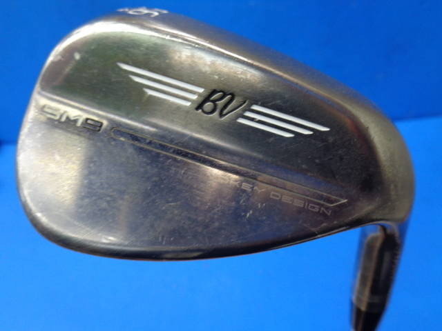 中古ゴルフ Vokey SM9 ブラッシュドスチール 56°-14Fの写真