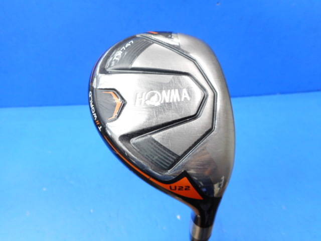 中古ゴルフ TOUR WORLD TW747 U22(22°)の写真