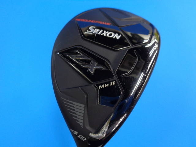 中古ゴルフ SRIXON ZX Mk II HYBRID #4(22°)の写真