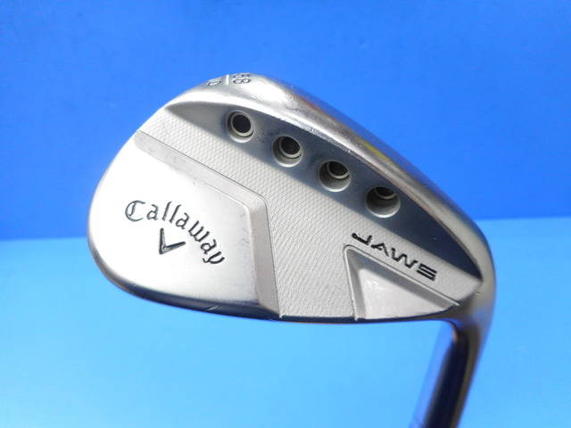 中古ゴルフ JAWS FULL TOE クロム 58°-10°の写真