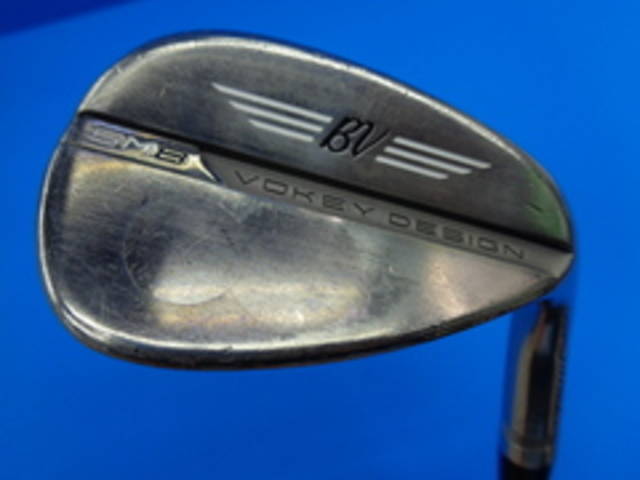 中古ゴルフ Vokey SM8 ブラッシュドスチール 56°-14F