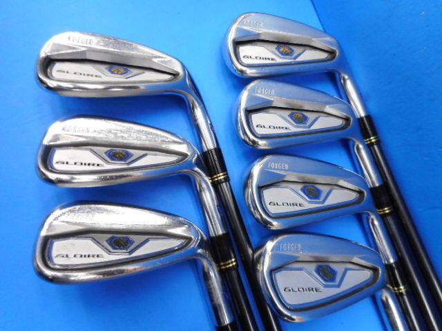 【レディース】テーラーメイド GLOIRE F アイアンセット 7本 TaylorMade テーラーメイド 中古アイアンセット GLOIRE F 7本の