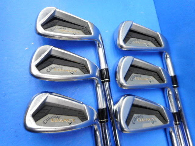 キャロウェイ LEGACY アイアン 2010 S 6本セット Callaway キャロウェイ 中古アイアンセット LEGACY (2010) 6本の