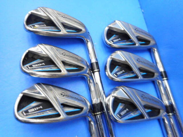 TaylorMade テーラーメイド 中古アイアンセット SIM MAX 6本の