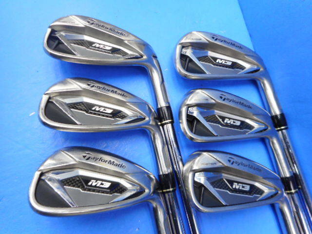 【クリーニング済】TaylorMade M3 テーラーメイドアイアンセット6本 TaylorMade テーラーメイド 中古アイアンセット M3 6本の商品