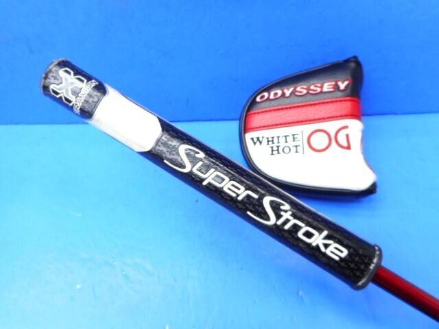 超レア　レフティ　長尺パター　オデッセイ　WHITE HOT オデッセイ WHITE HOT OG パター ROSSIE（ホワイト・ホット OG