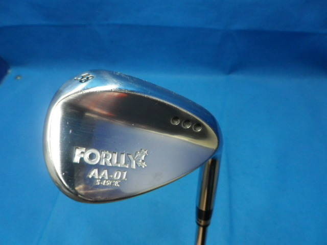 中古ゴルフ FORLLY AA-01 クロムメッキ 58°-12°の写真