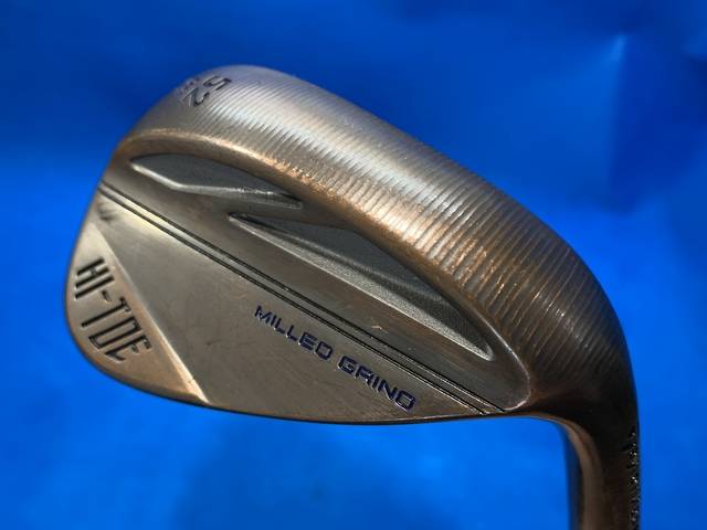 中古ゴルフ MILLED GRIND HI-TOE (2022) カッパー 52°-09°の写真