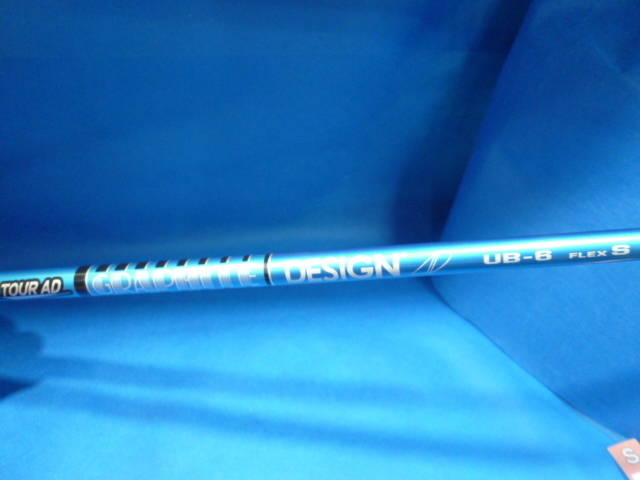 中古ゴルフ (Ｓ) TOUR AD UB-6 (スリーブ付)の写真