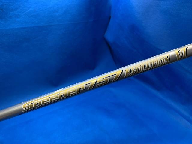 中古ゴルフ (Ｘ) SPEEDER 757 EVOLUTION VI (タイトリスト用スリーブ)の写真