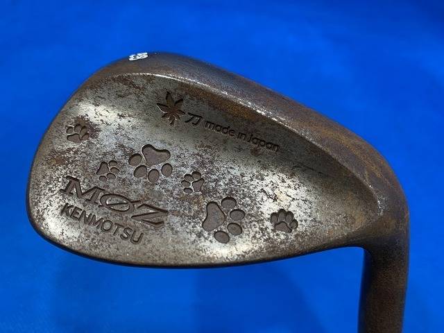 中古ゴルフ MOZ KENMOTSU HAND-MADE 58゜の写真