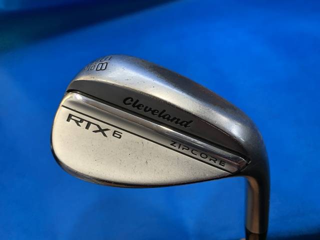 中古ゴルフ RTX6 ZIPCORE ツアーサテン 58°-10°MIDの写真