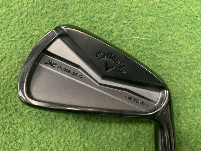 中古ゴルフ X FORGED STAR (2024) BLACK  6本の写真