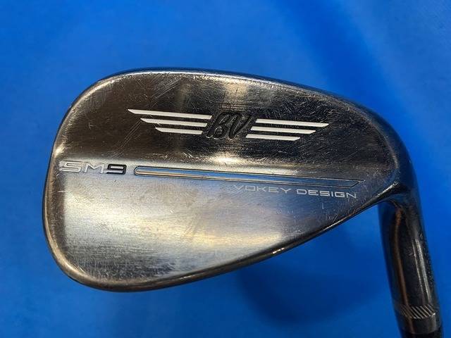 中古ゴルフ Vokey SM9 ブラッシュドスチール 50°-12Fの写真