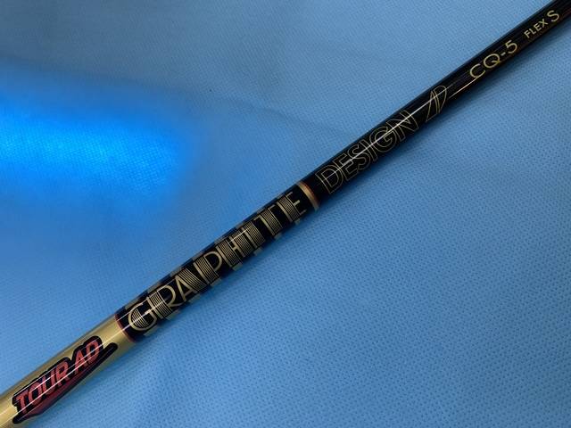 中古ゴルフ (Ｓ) TOUR AD CQ-5 (スリーブ付)の写真