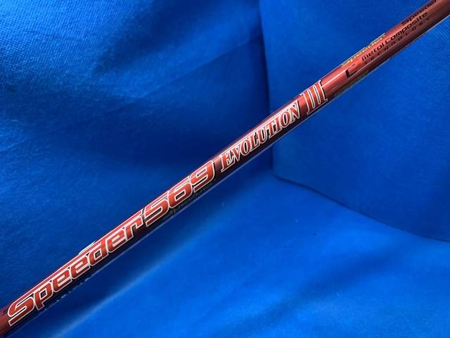 中古ゴルフ (Ｓ) SPEEDER 569 EVOLUTION III (テーラーメイド用スリーブ)の写真