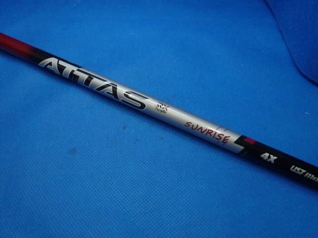 中古ゴルフ (Ｘ) ATTAS RX SUNRISE RED 4 (キャロウェイ用スリーブ)の写真