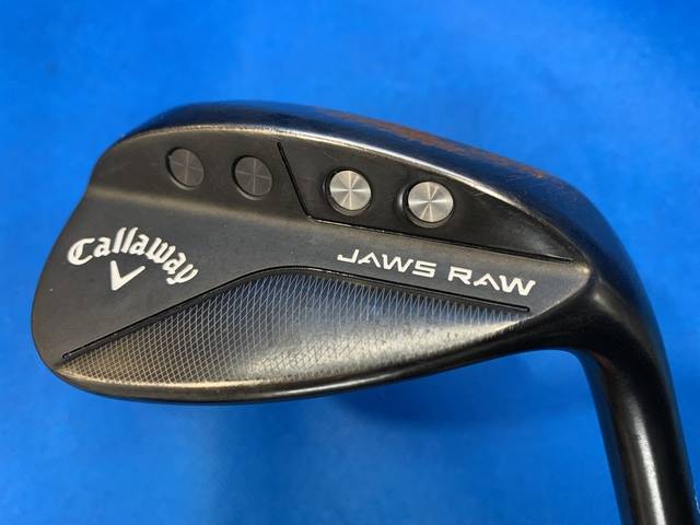中古ゴルフ JAWS RAW ブラック 58°-08Zの写真