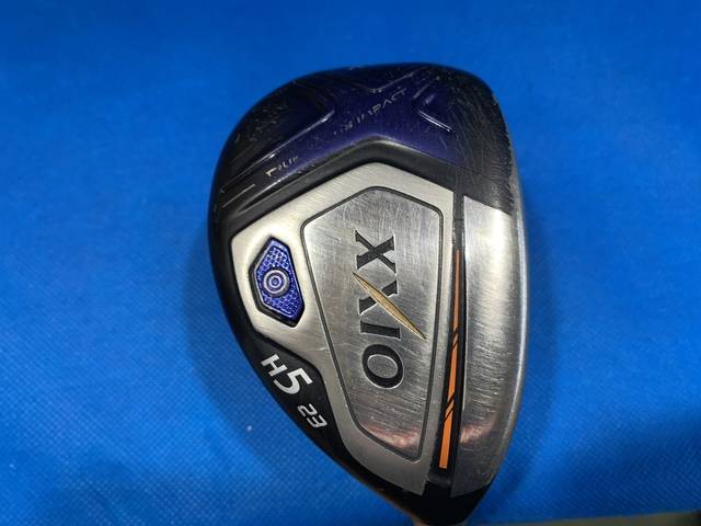 中古ゴルフ XXIO (2018) ネイビー H5(23゜)の写真