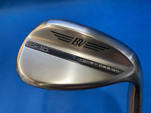 中古ゴルフ Vokey SM10 ツアークローム 58°-10Sの写真