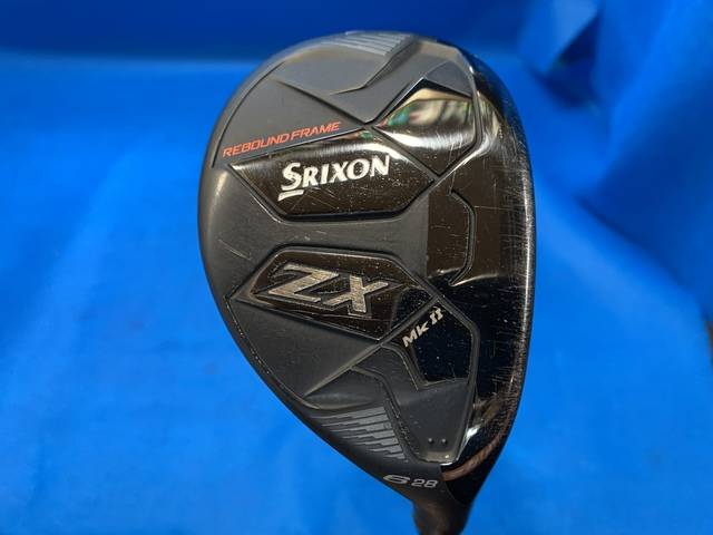 中古ゴルフ SRIXON ZX Mk II HYBRID #6(28°)の写真