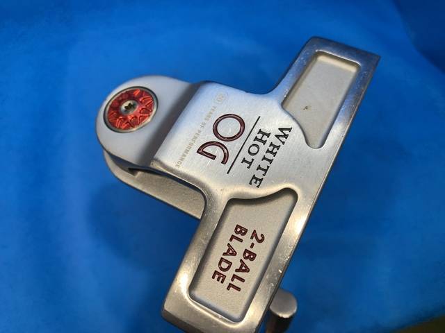 中古ゴルフ WHITE HOT OG 2-BALL BLADE TOUR LINEDの写真