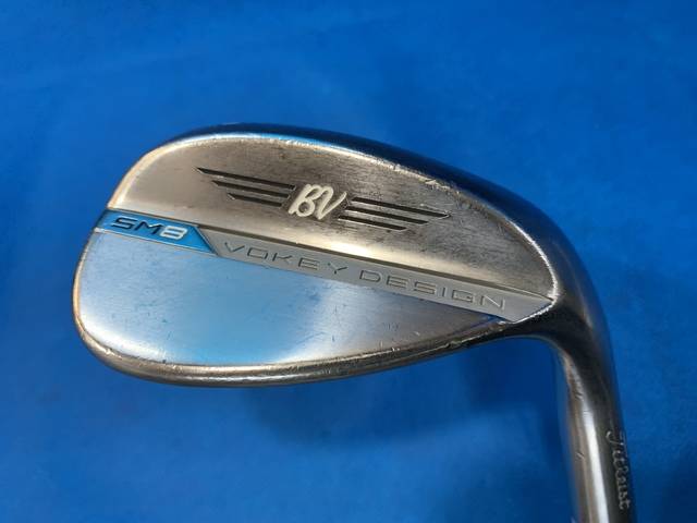 中古ゴルフ Vokey SM8 ツアークローム 60°-14Kの写真