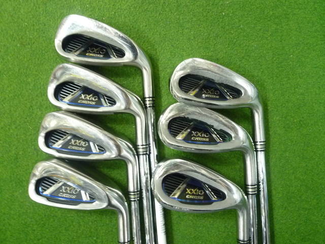DUNLOP ダンロップ/XXIO クロス アイアンセット/NSPRO870GHDST/アイアンセット/ABランク/81【中古】 DUNLOP ダンロップ 中古アイアンセット XXIO CROSS 7本の商品