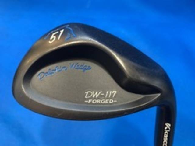 中古ゴルフ DOLPHIN WEDGE DW-117 ブラック 51°