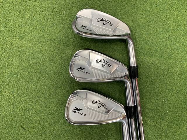 116 Callaway/キャロウェイ X FORGED アイアン 5〜9、P 6本セット 左利き用 ゴルフクラブ ※中古 Callaway キャロウェイ X FORGED STAR アイアン 6本組(#5-9,PW