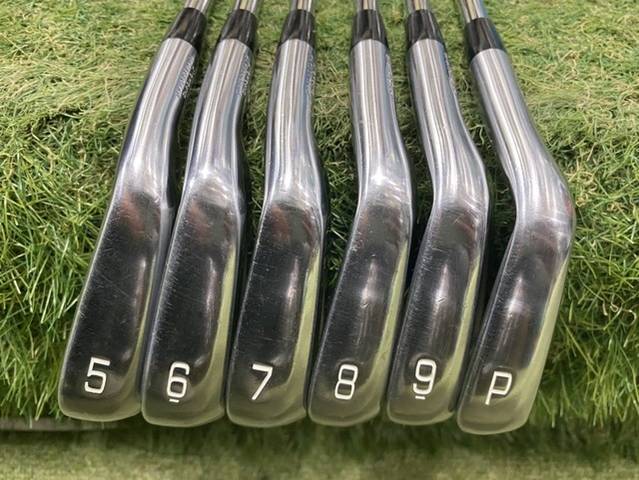 【ほぼ未使用】【超美品】Mizuno Pro 243アイアン 5I, 6I Mizuno Pro 243 アイアン 6本組(No.5～9、PW)(Dynamic Gold 120
