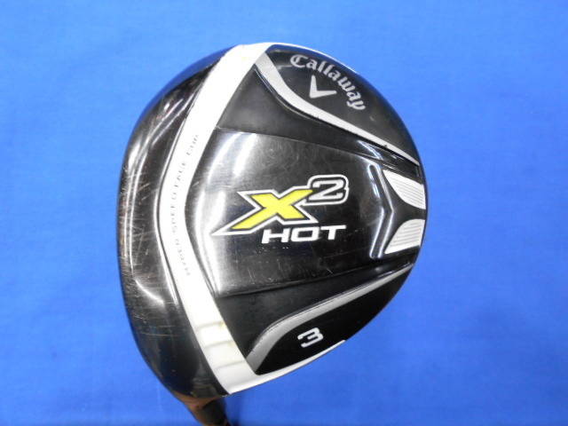 世界の Callaway キャロウェイ 中古フェアウェイウッド X2 HOT #3(15゜ クラブ