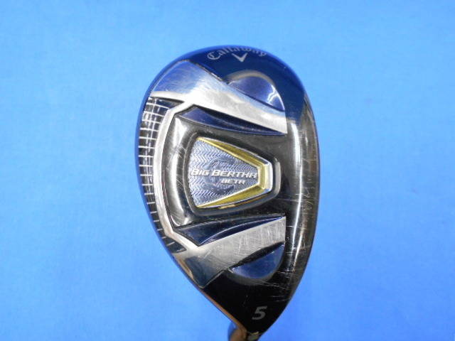 中古ゴルフ BIG BERTHA 2016 BETA #5(22゜)の写真