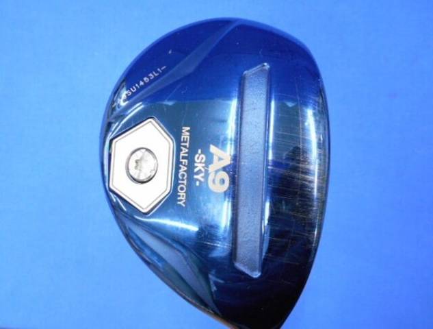 中古ゴルフ METAL FACTORY A9 SKY (スカイブルー) 23゜の写真