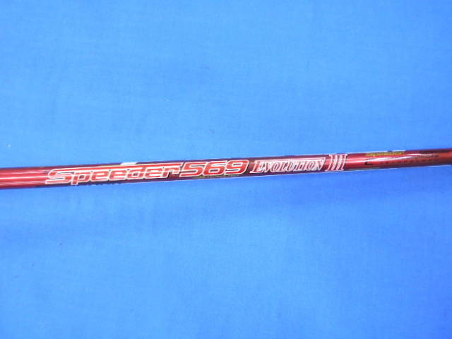 中古ゴルフ (SR) SPEEDER 569 EVOLUTION III (テーラーメイド用スリーブ)の写真
