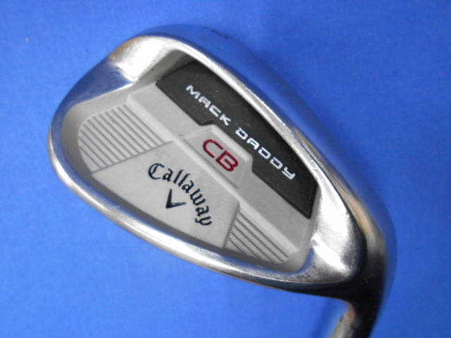 中古ゴルフ MACK DADDY CB クロムメッキ 52°-12°の写真