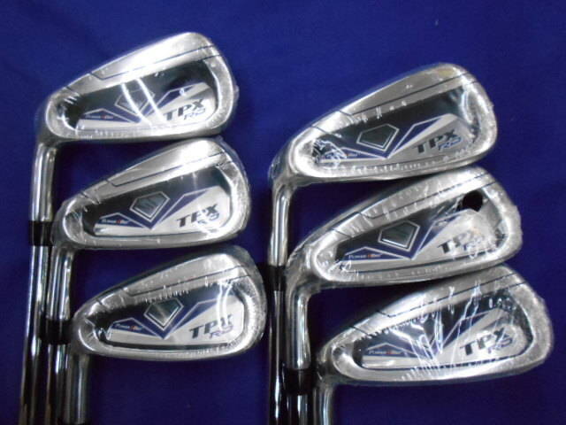 POWER BILT パワービルト 中古アイアンセット TPX-RD 6本