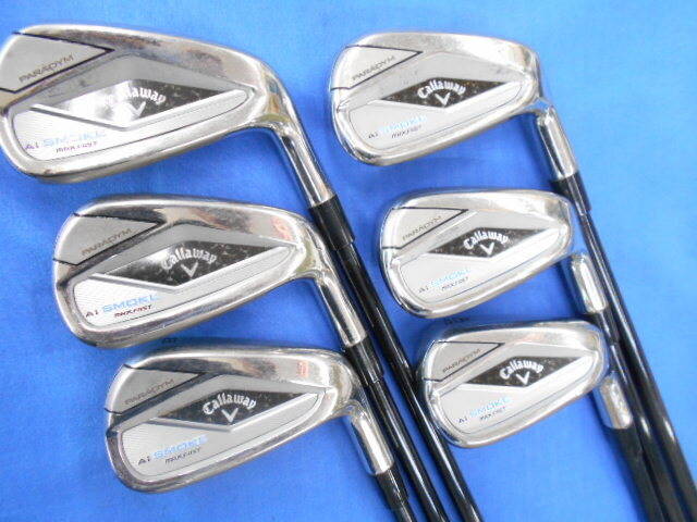 Callaway キャロウェイ 中古アイアンセット PARADYM Ai SMOKE