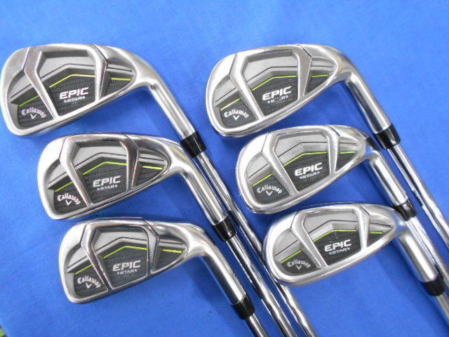 Callaway キャロウェイ 中古アイアンセット EPIC STAR 6本の商品