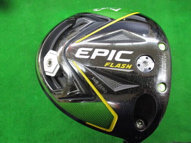 中古ゴルフ EPIC FLASH SUB ZERO Double Diamond  9°の写真