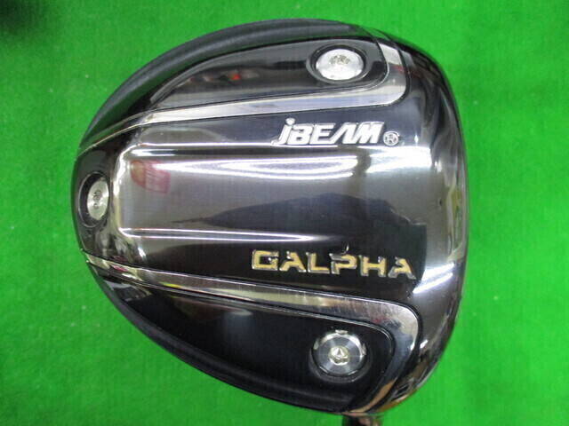 中古ゴルフ JBEAM GALPHA BLACK  9.5°の写真