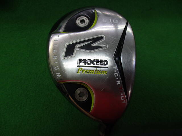 中古ゴルフ PROCEED ツアーコンクエスト R TI UT PREMIUM 18゜の写真
