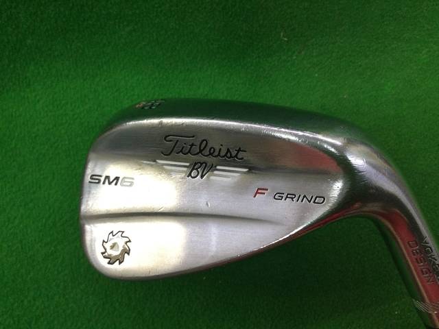 中古ゴルフ Vokey SM6 ツアークローム 48゜-08 Fの写真