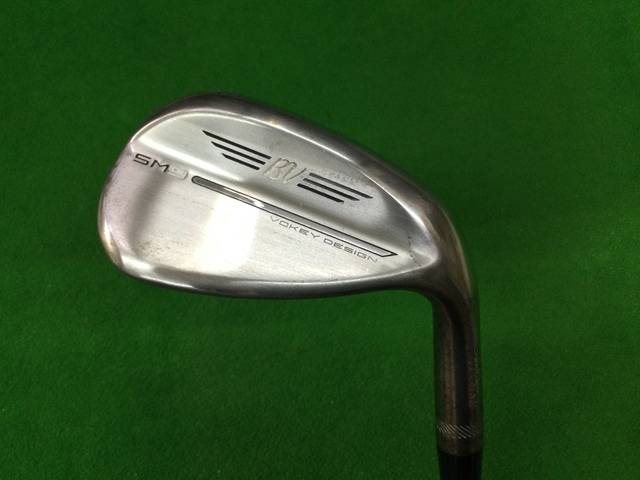 中古ゴルフ Vokey SM9 ブラッシュドスチール 56°-10Sの写真