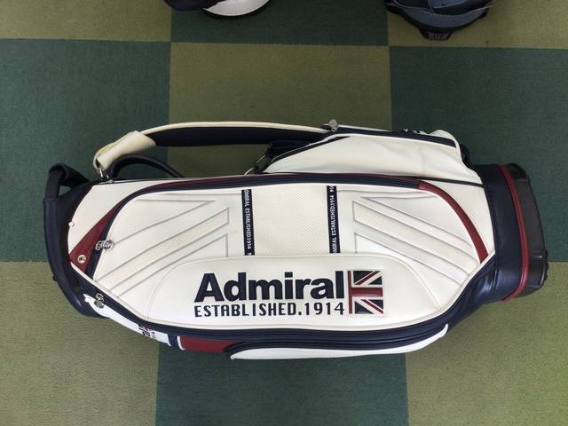 中古ゴルフ ADMIRAL 中古キャディバッグの写真